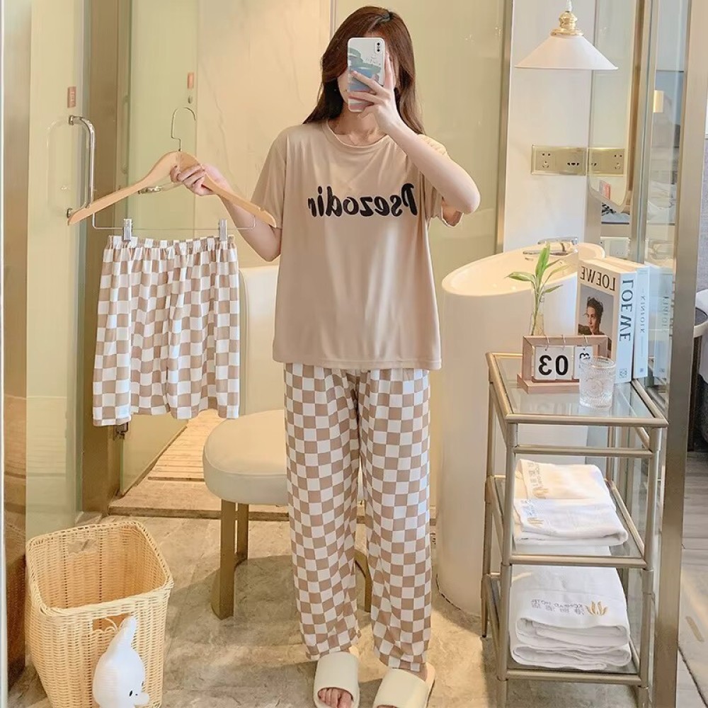 Latest Women's 3-piece pajama
